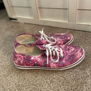 Pink Galaxy Vans